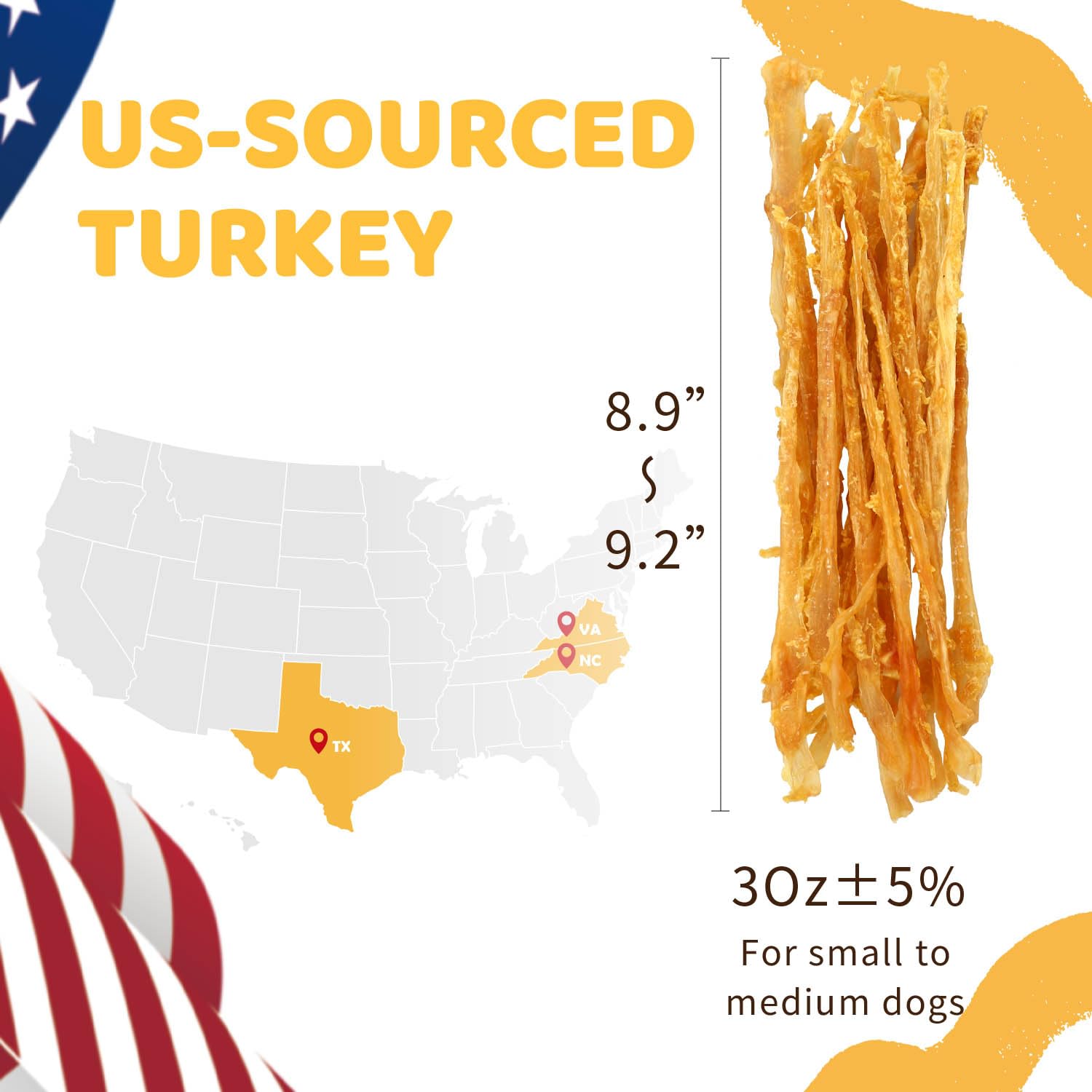 iPaw Turkey Tendons dog-chewing-action showcases engaging chew session and satisfaction.