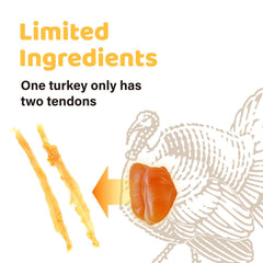 iPaw Turkey Tendons us-sourced-turkey reveals high-quality ingredients and clean sourcing.