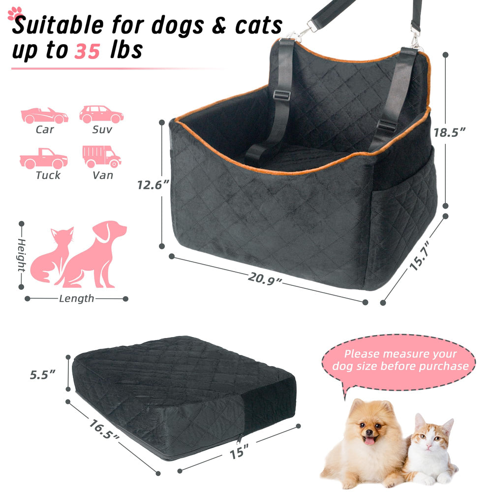 iPEGTOP velvet-covered seat is easy to clean and maintain