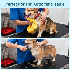 IPENP dog grooming table mat waterproof surface for quick cleanup