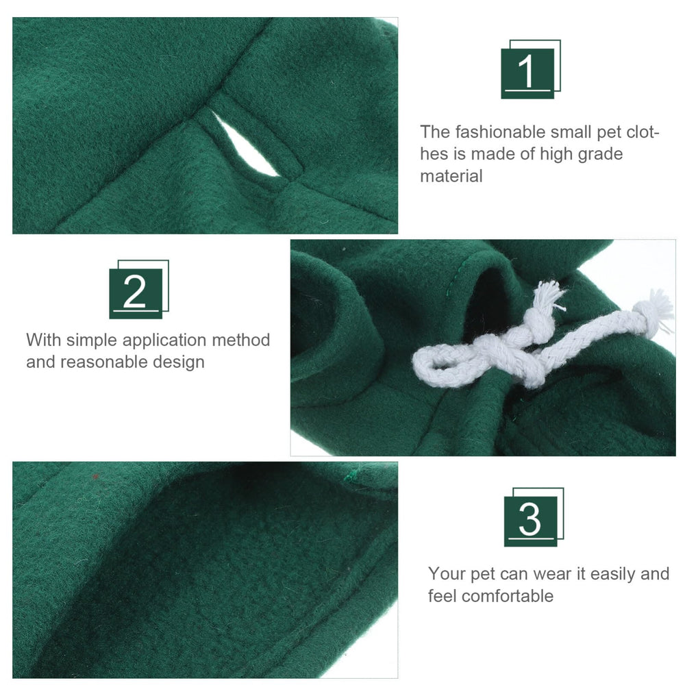 Ipetboom ferret hoodie with drawstrings, secure daily wear