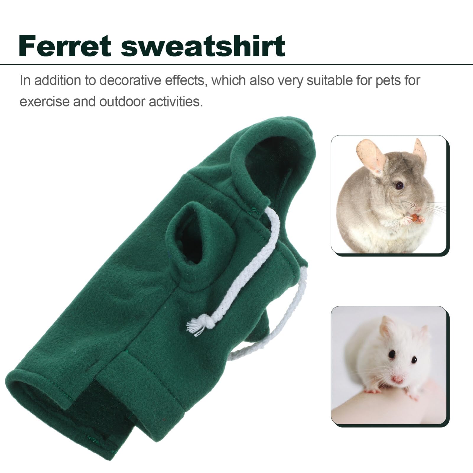 Ipetboom guinea pig fashion outfit, classic design for everyday wear