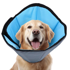ipetstation dog cone extra long design protects wounds during rest and play