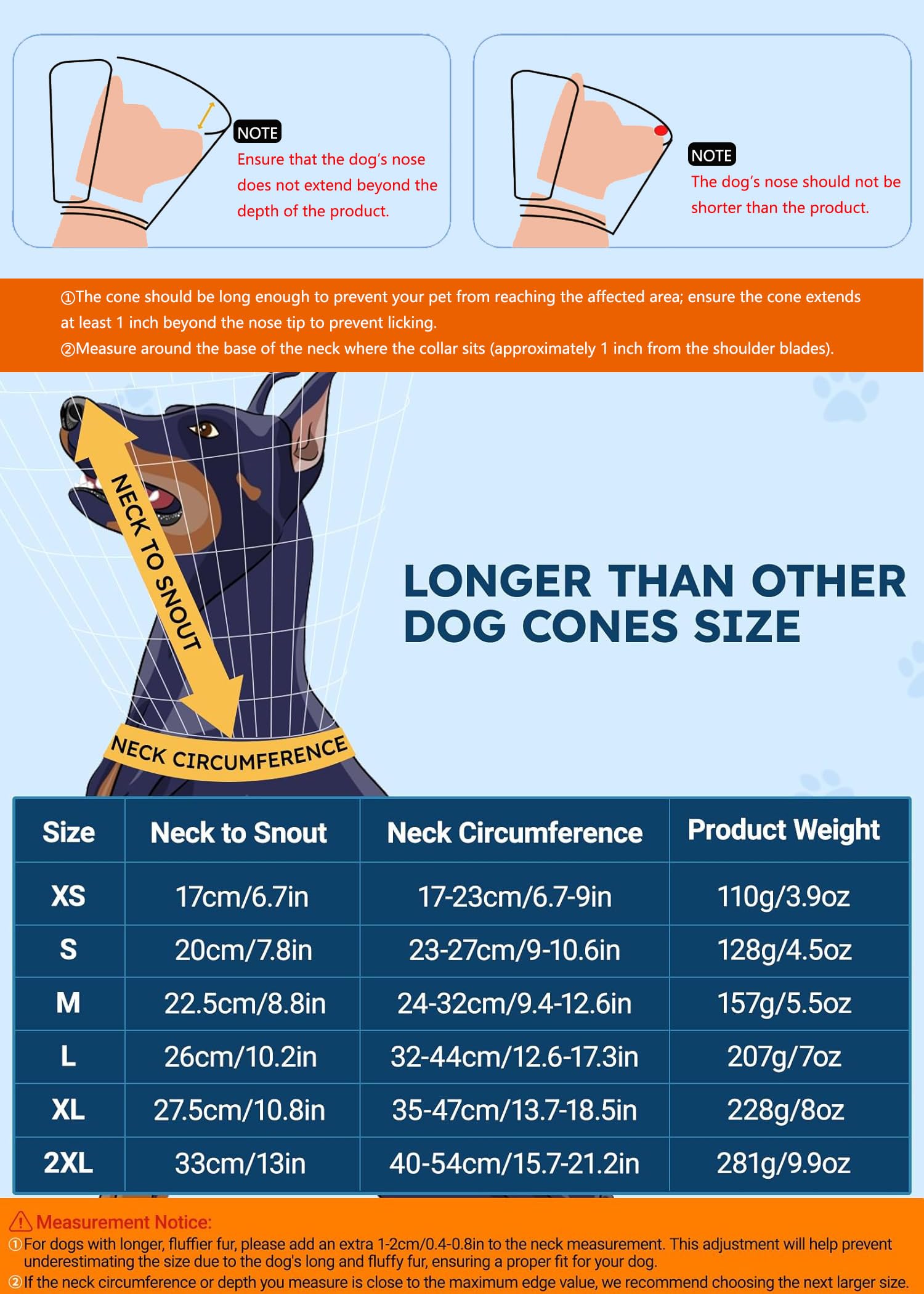 ipetstation dog cone soft oxford cloth feels gentle against skin for comfort