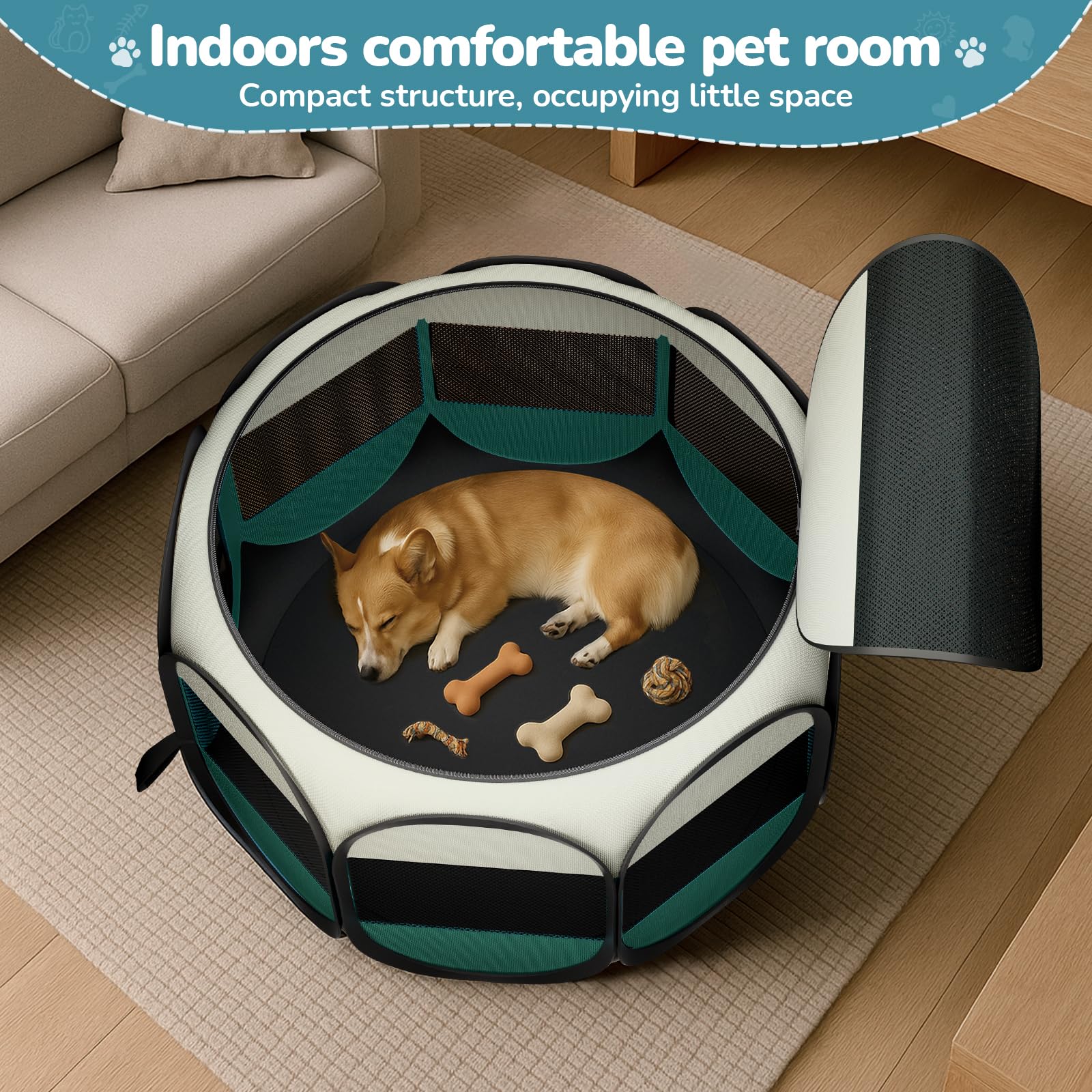 ipetstation small pet playpen training area—versatile space for practice sessions.