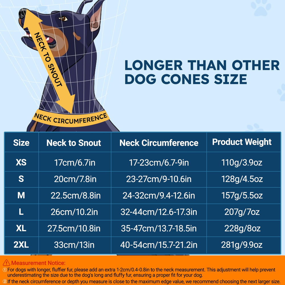 ipetstation soft oxford cone uses skin friendly fabric for gentle wear