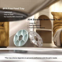 ipettie brioche 6-meals setup demonstrates automated feeding for 6 days