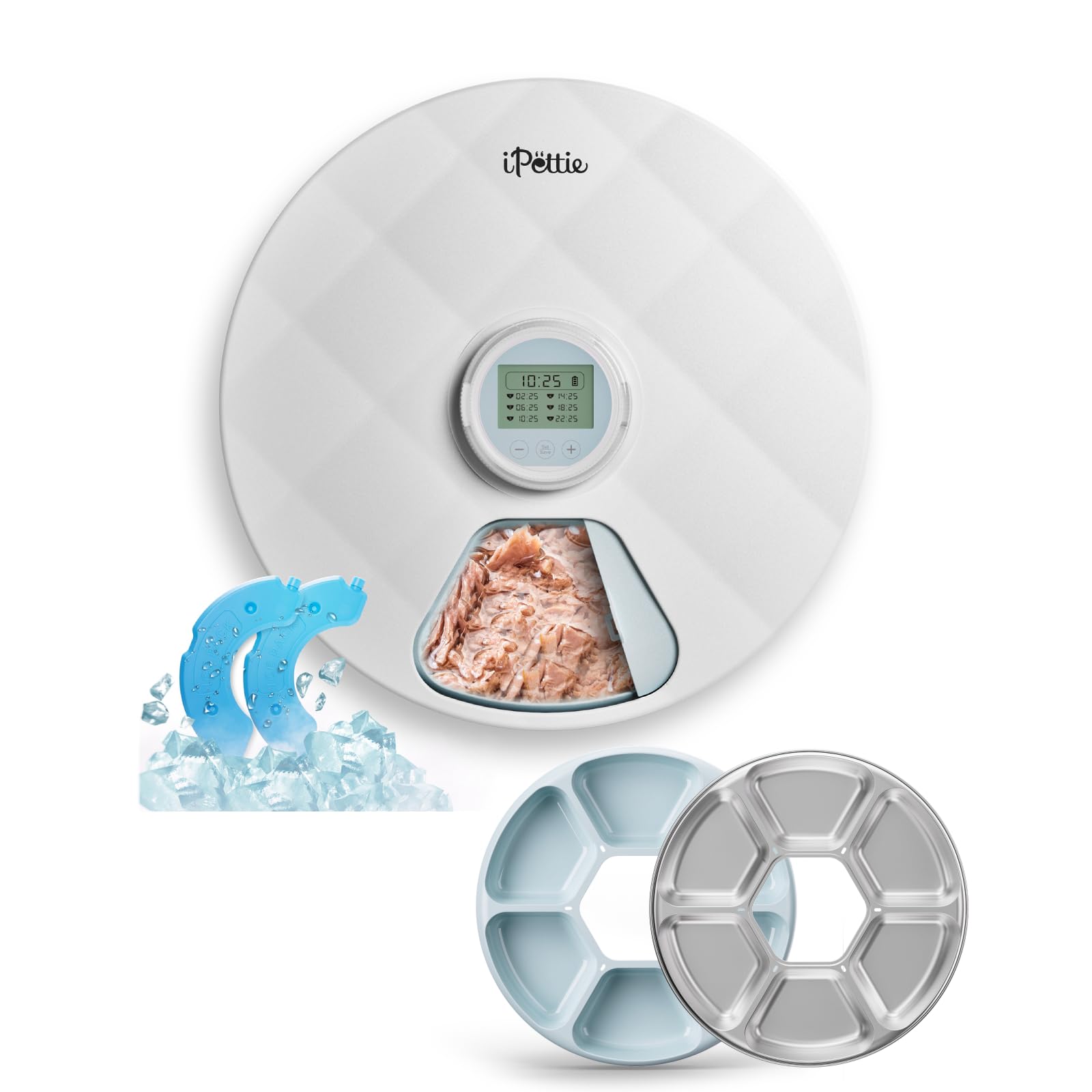 ipettie brioche bundle tray shows durable stainless steel and plastic for easy maintenance