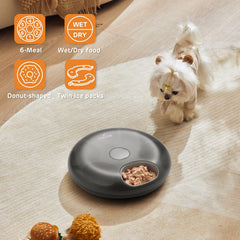 ipettie Donut Frost rechargeable battery enables cordless feeding anywhere