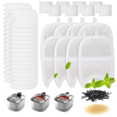 ipettie ip-wf-s04-f8 carbon filter for Runway fountain improves water clarity