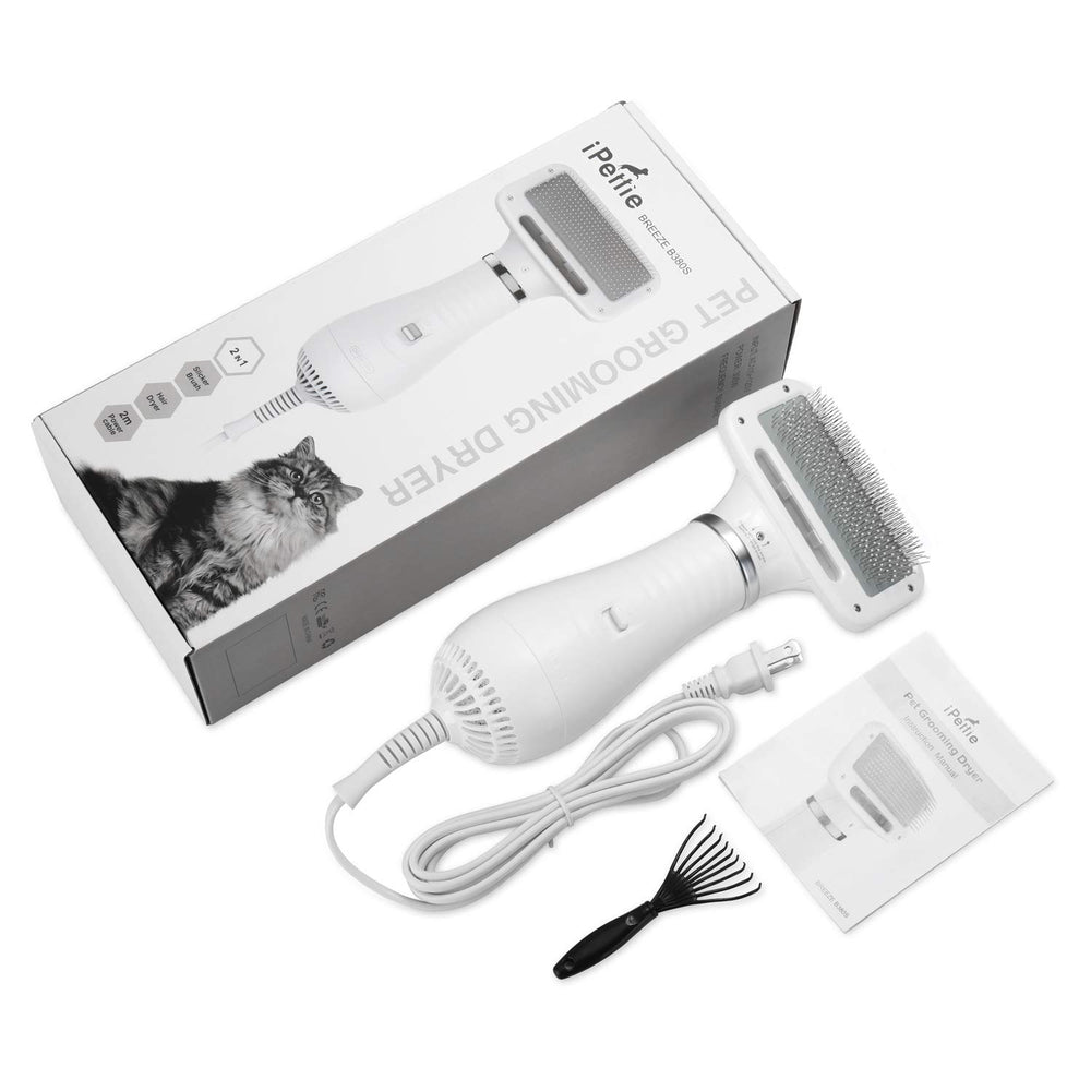 iPettie portable pet grooming dryer for home or travel use