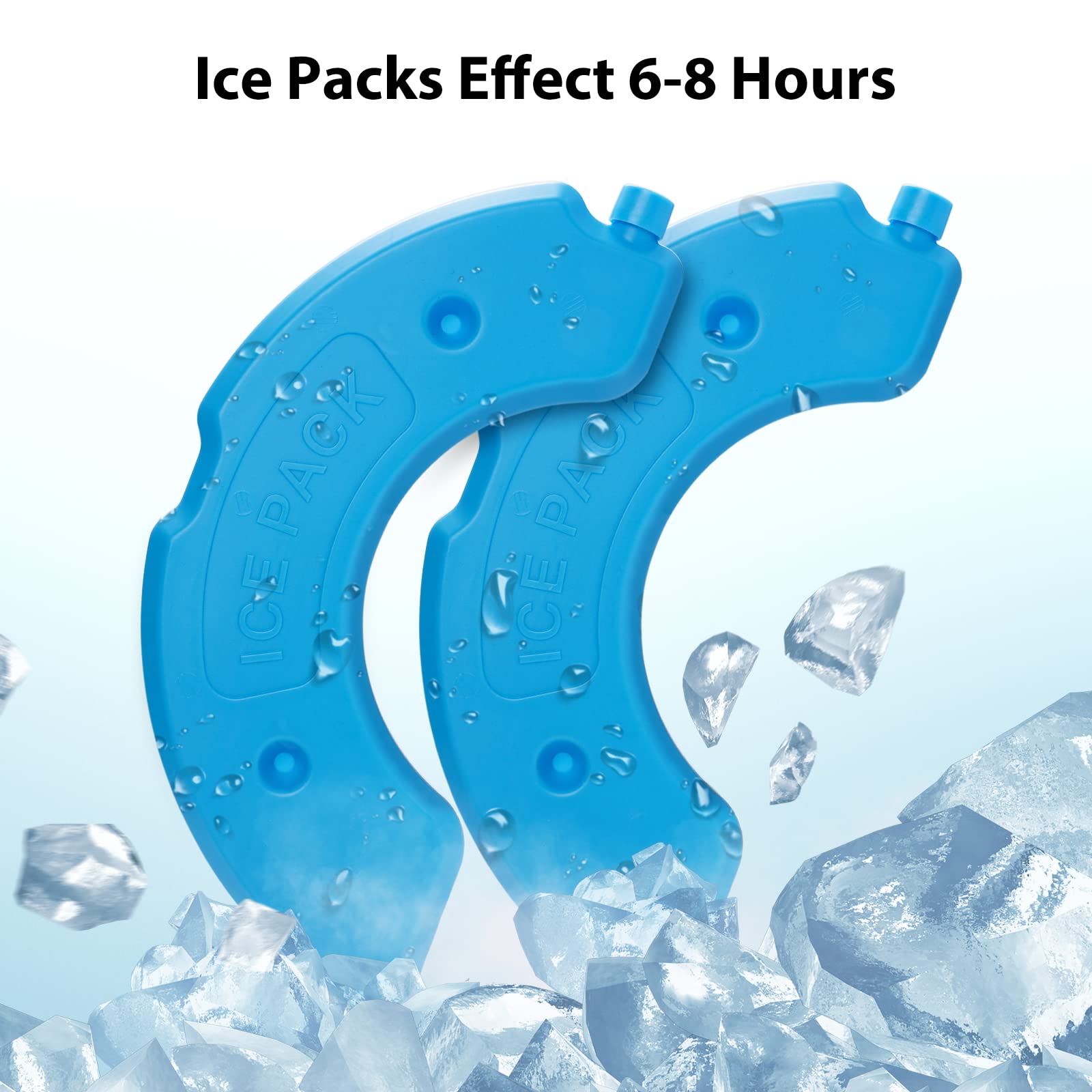iPettie ice packs for Donut FROST compatibility maintain proper cooling