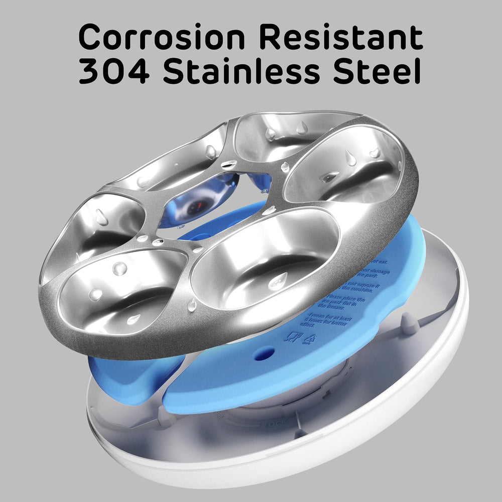 ipettie upgraded replacement food tray stainless steel material emphasizes long-lasting durability