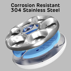 ipettie upgraded replacement food tray stainless steel material emphasizes long-lasting durability
