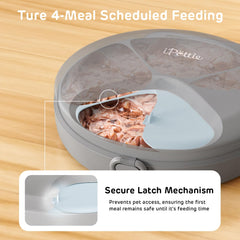 iPettie Zharko whisker-friendly tray reduces whisker fatigue during meals.