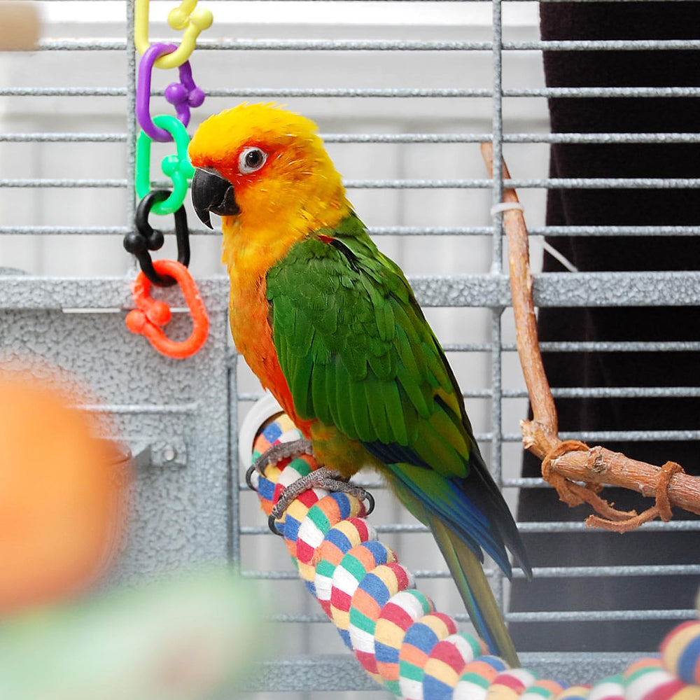 iplusmile percha para jaula de ave, instalacion sencilla