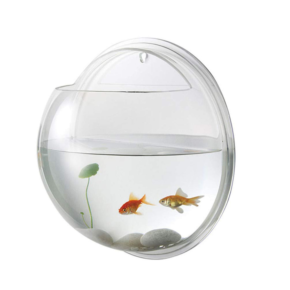 iplusmile wall-mounted fish tank acrylic durable for a sturdy, space-saving home display.