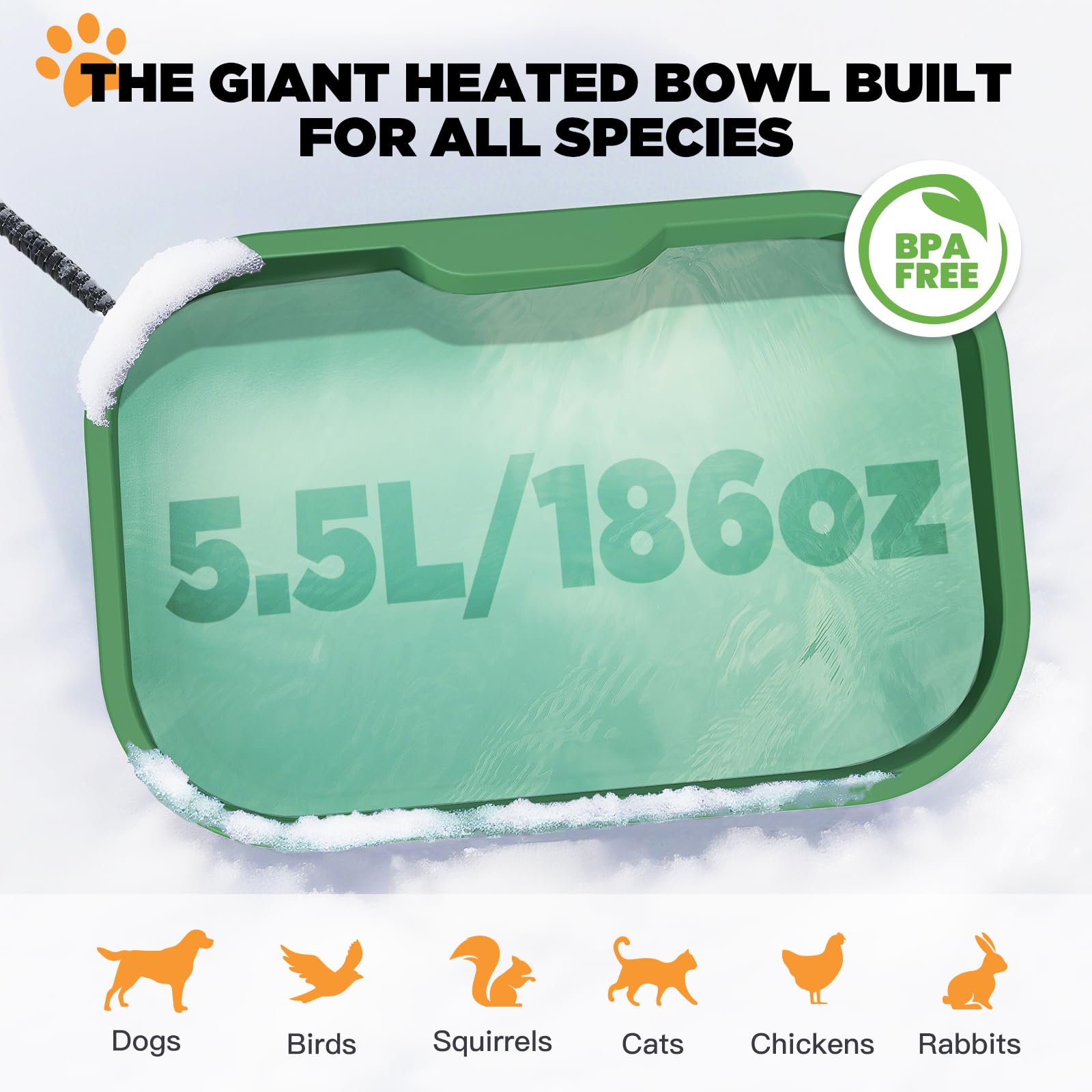 IPOW anti-chew cord ensures durable safety during outdoor use