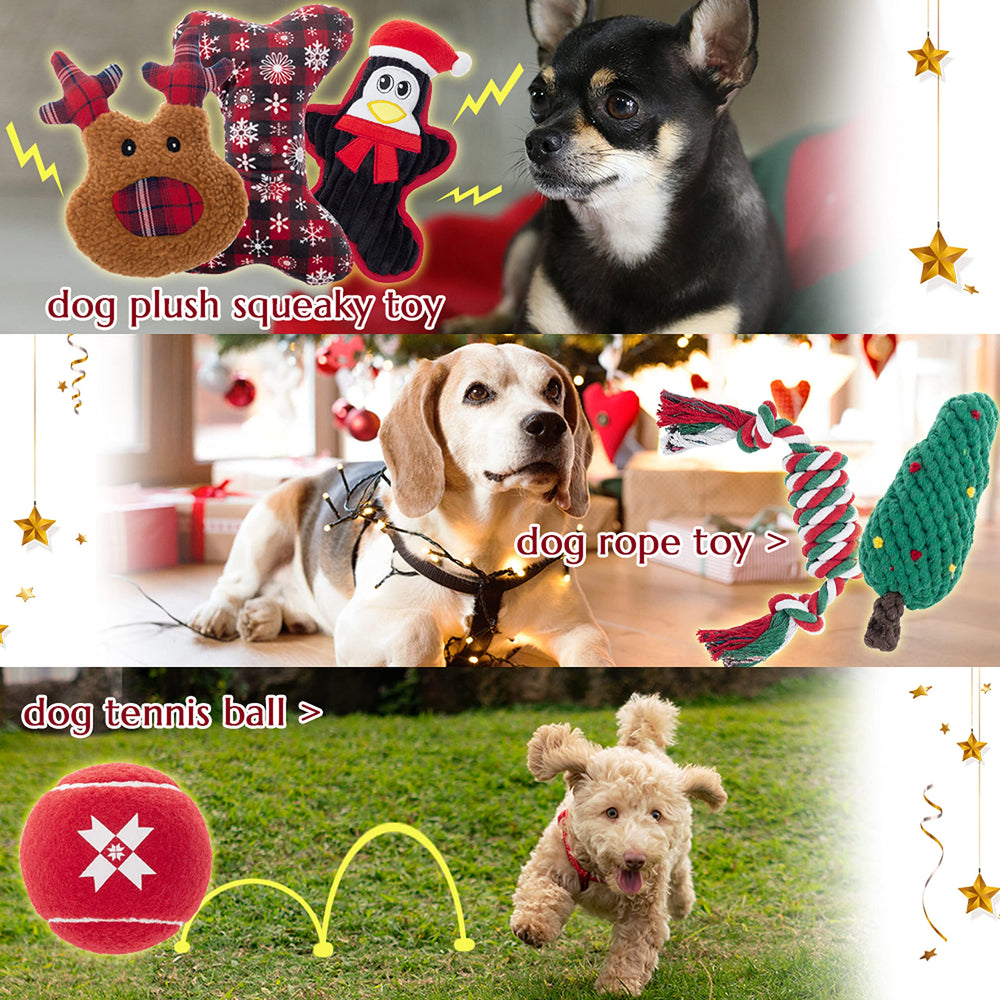 IPRAVOCI elk squeaky plush toy designed for curious fetch sessions.