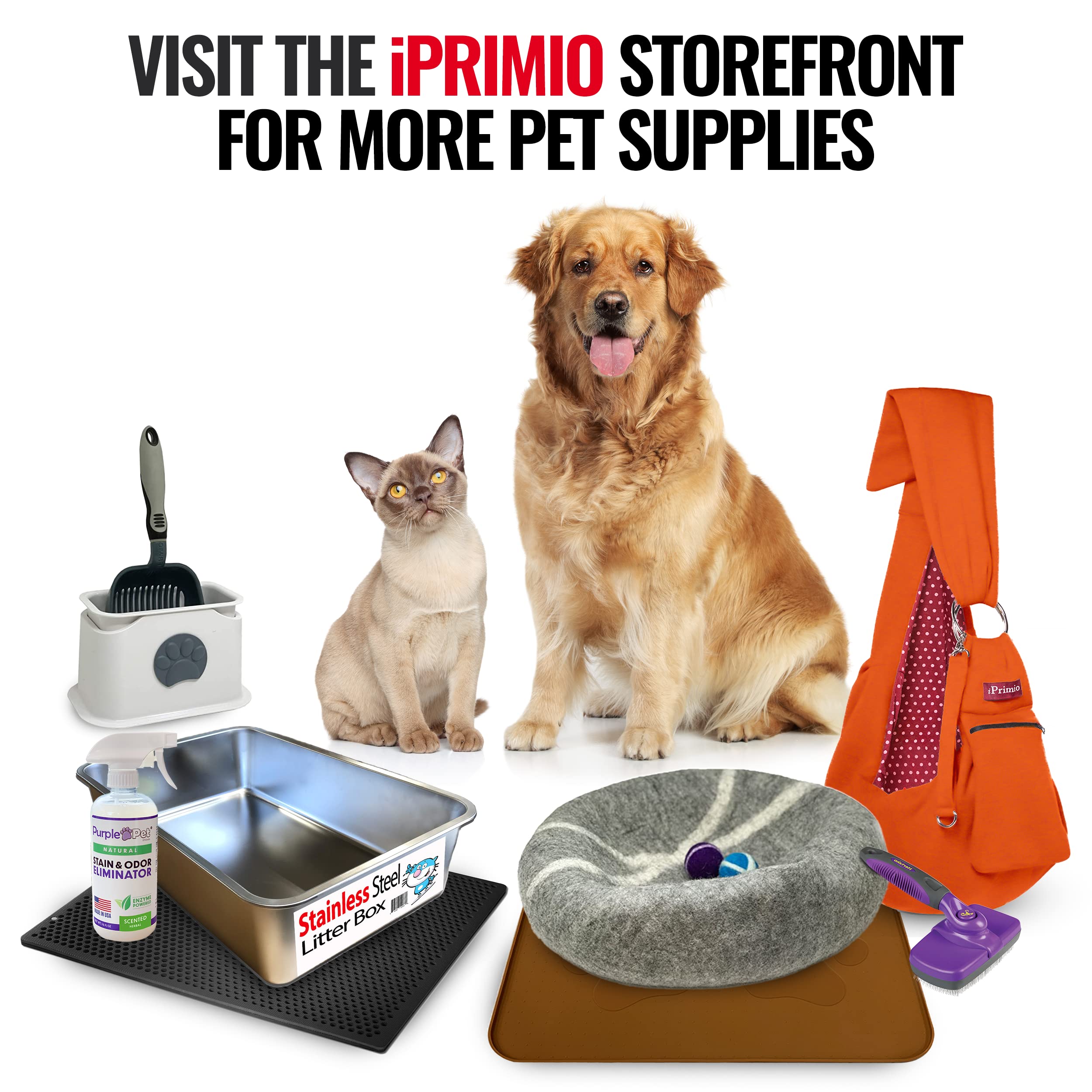 iPrimio wall-hanger setup shows secure storage after cleaning with adhesive.