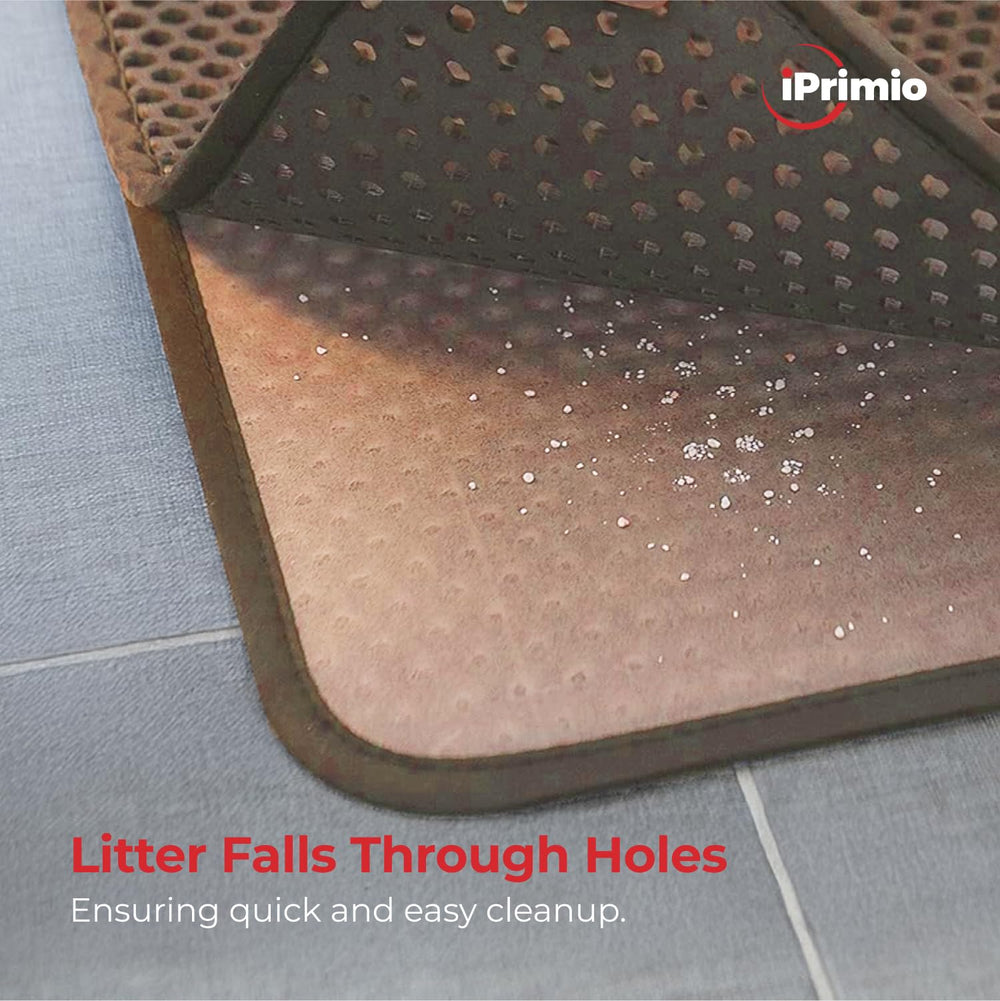 iPrimio mat showing urine-proof layer for drier surfaces