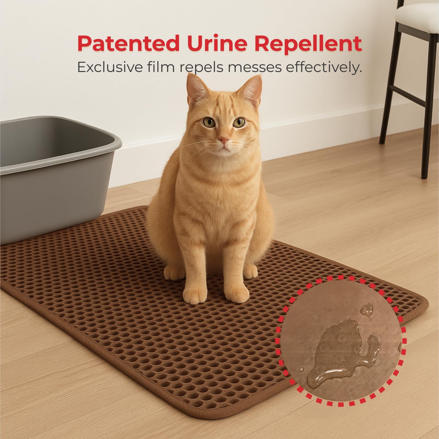 iPrimio XL-size mat highlighting generous 30 x 23 inch footprint