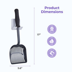 iPrimio Monster scooper aluminum sturdy design stays balanced during use