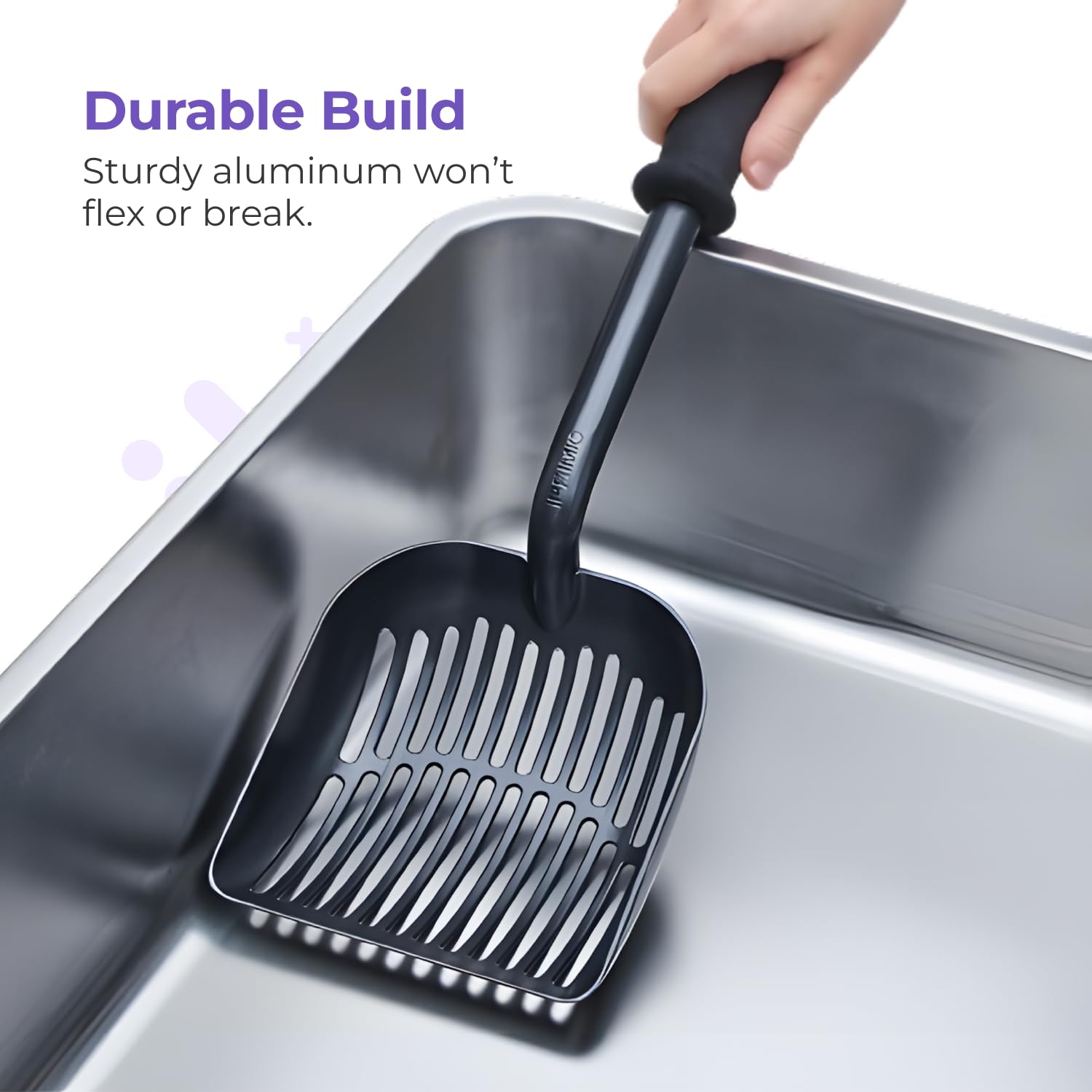 iPrimio Monster scooper easy to clean and store with minimal effort