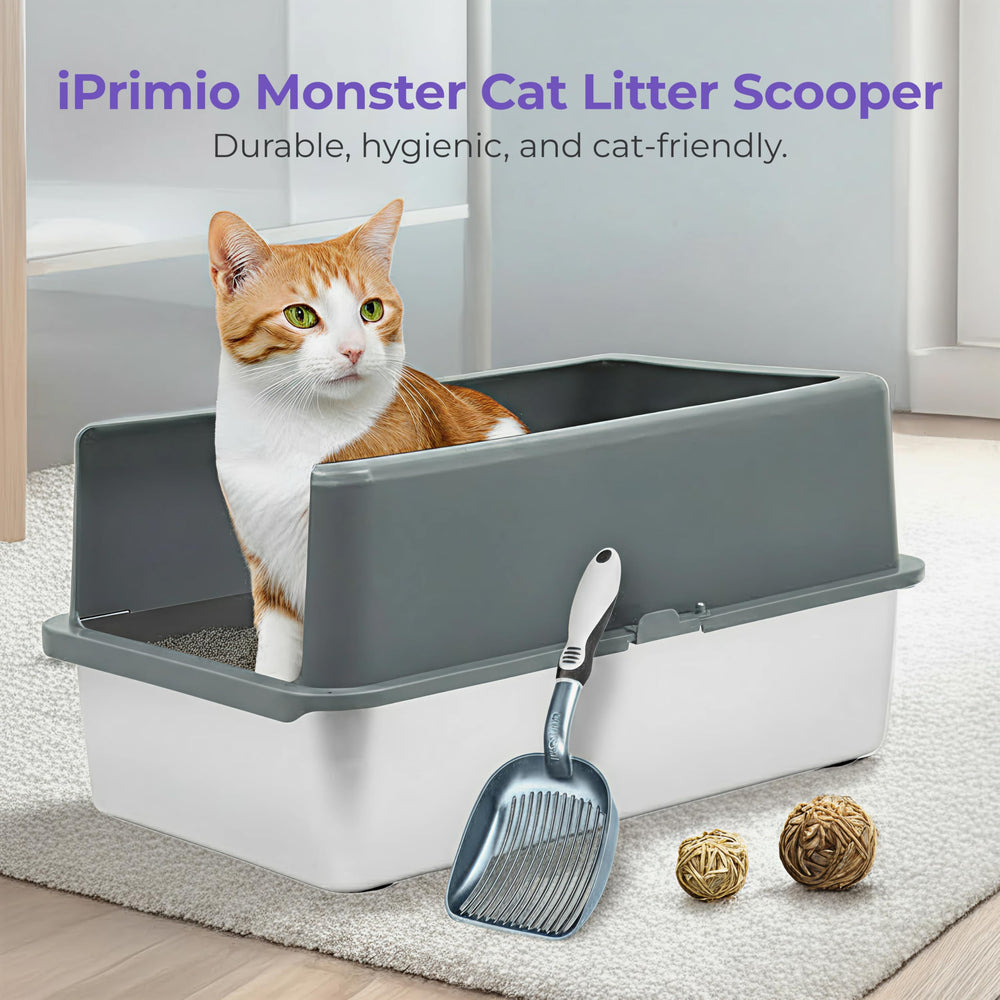 iPrimio sifter-spacing design demonstrates precise litter separation for cleaner results