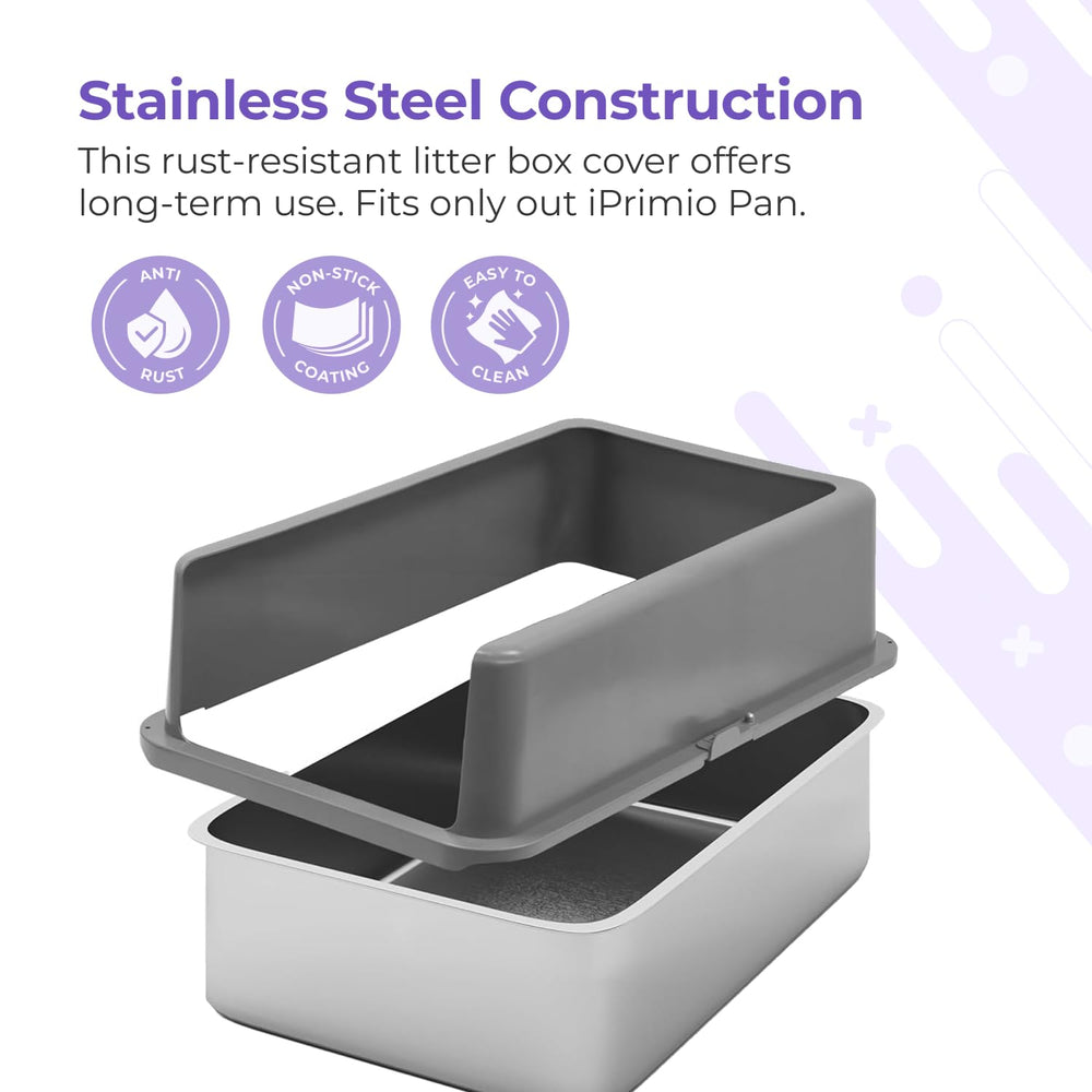 iPrimio XL rust-resistant stainless steel build endures daily use