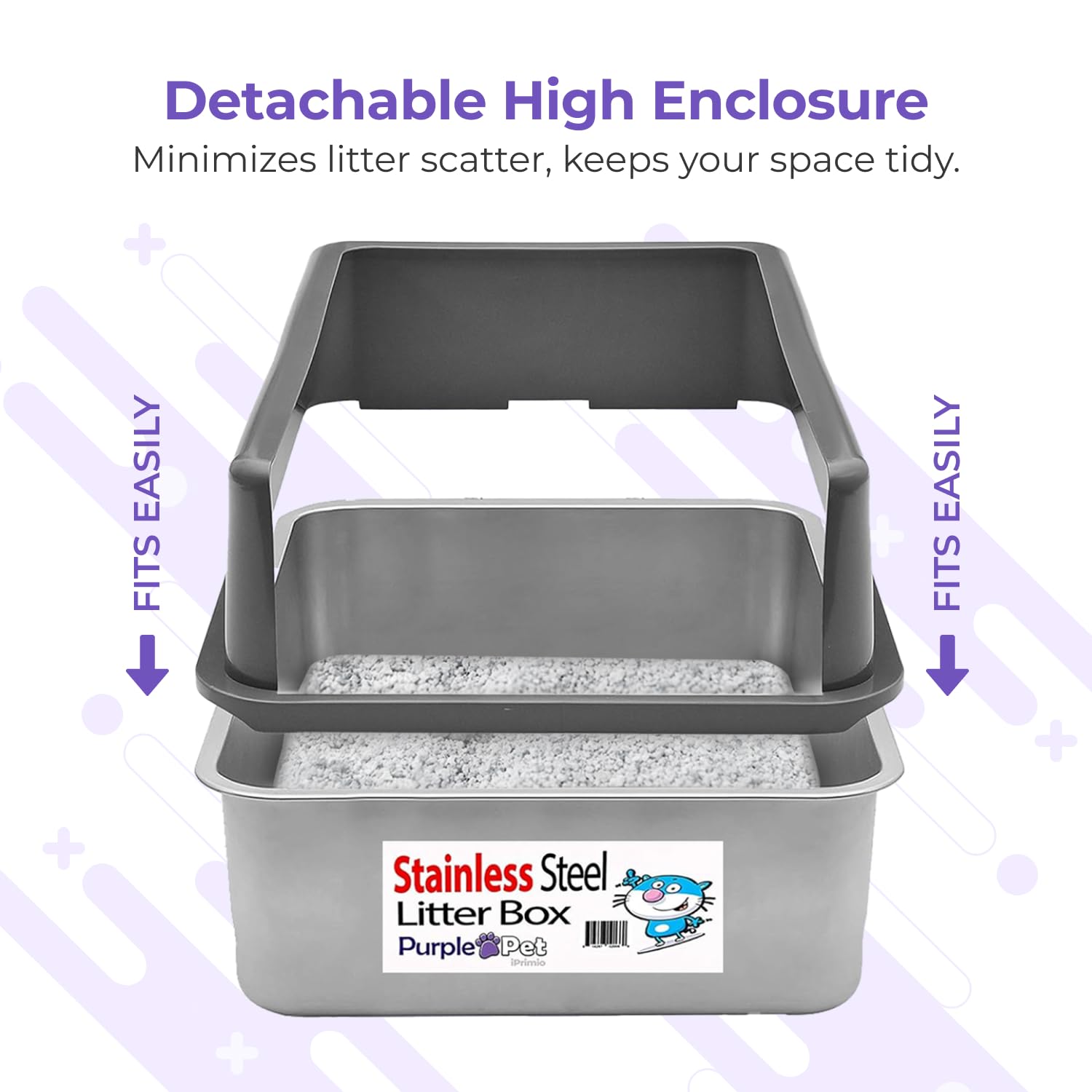 iPrimio XL odor-resistant surface stays fresher between cleanings