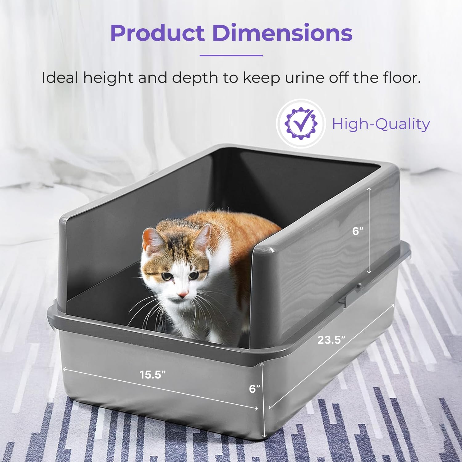 iPrimio XL enclosure-open angle emphasizes easy access and quick scooping