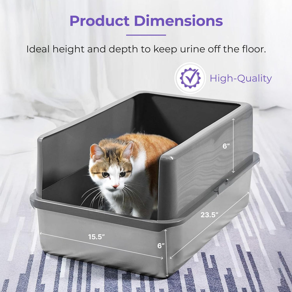 iPrimio XL enclosure-open angle emphasizes easy access and quick scooping