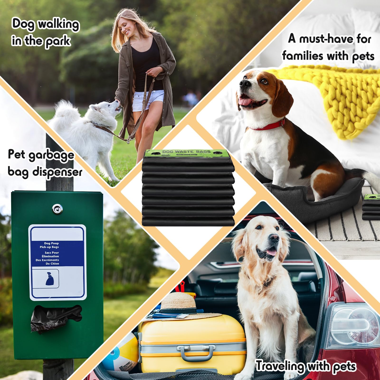 Ireer bulk header bags travel-ready for busy households