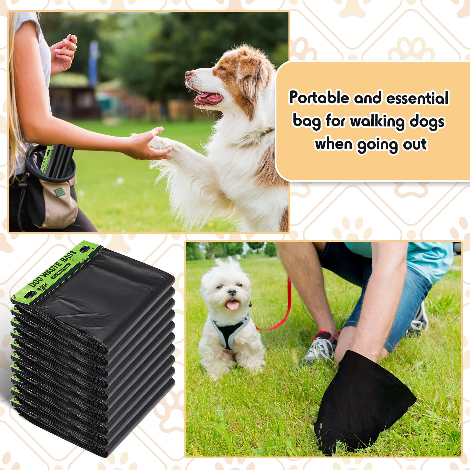 Ireer leakproof bags illustrated for tidy waste disposal on trips