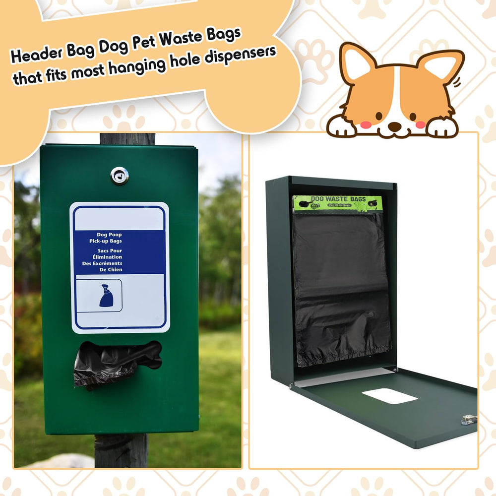 Ireer heavy opaque bags conceal contents and reduce exposure while cleaning.