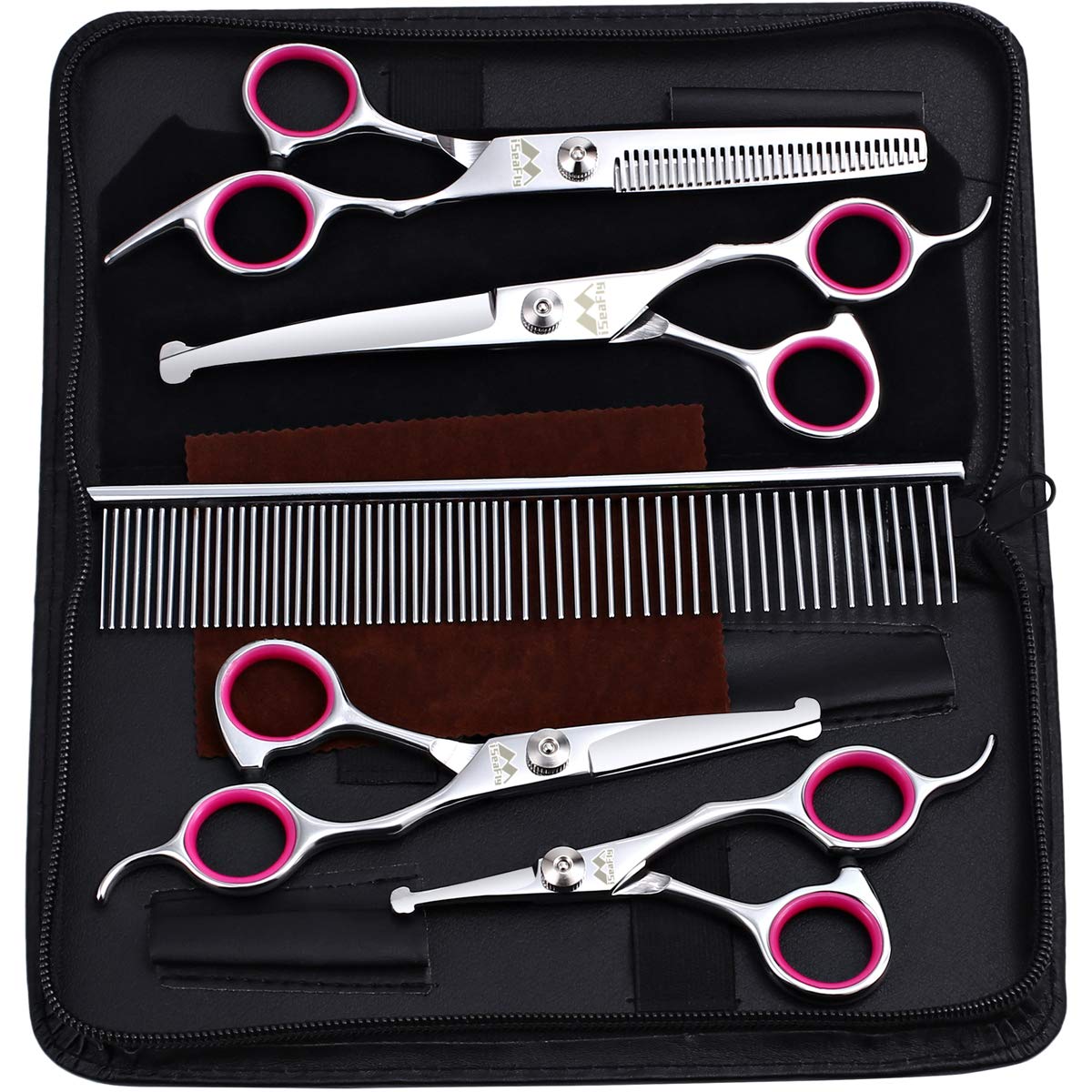 iSeaFly dog grooming kit full set for versatile pet grooming