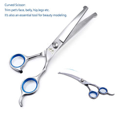 iseafly straight scissors deliver clean cuts for body and face trimming