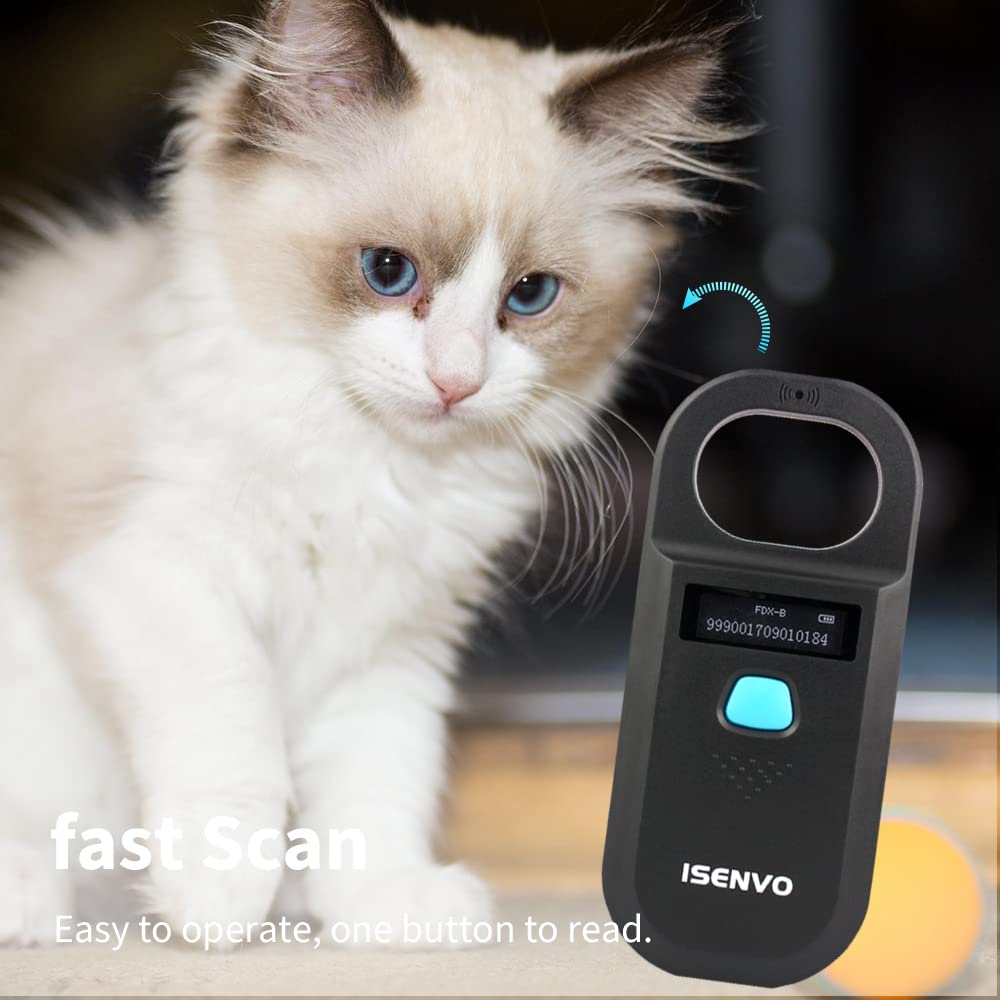 ISENVO compact design fits in hand for quick checks during outings