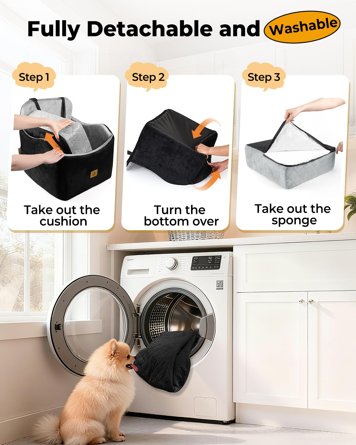Ishineon dog car seat vehicle-compatibility fits most cars, trucks, and SUVs