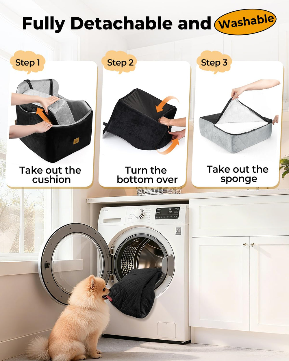 Ishineon dog car seat vehicle-compatibility fits most cars, trucks, and SUVs