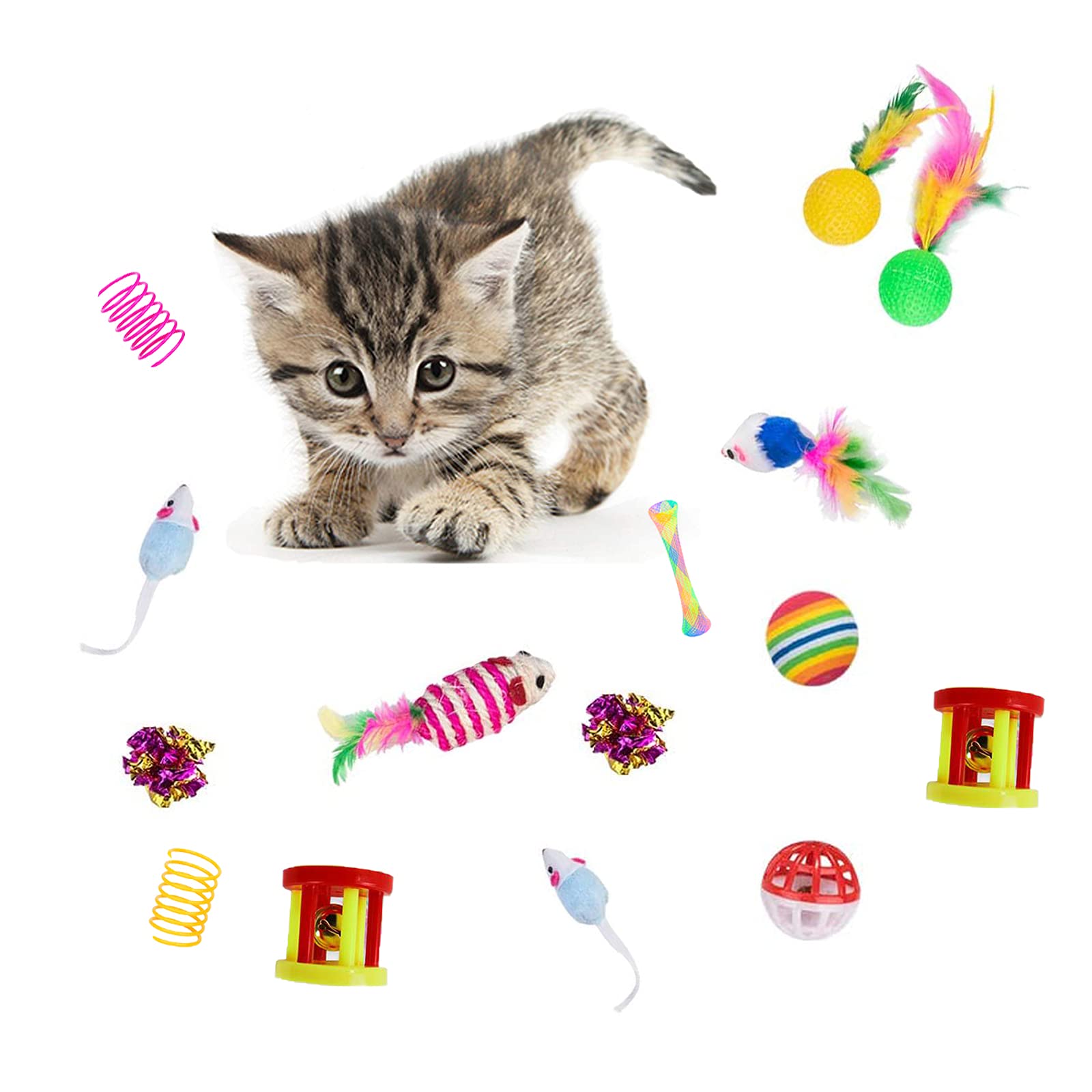 ISMARTEN crinkle bell balls; tactile sound attracts attention for engaging play sessions.