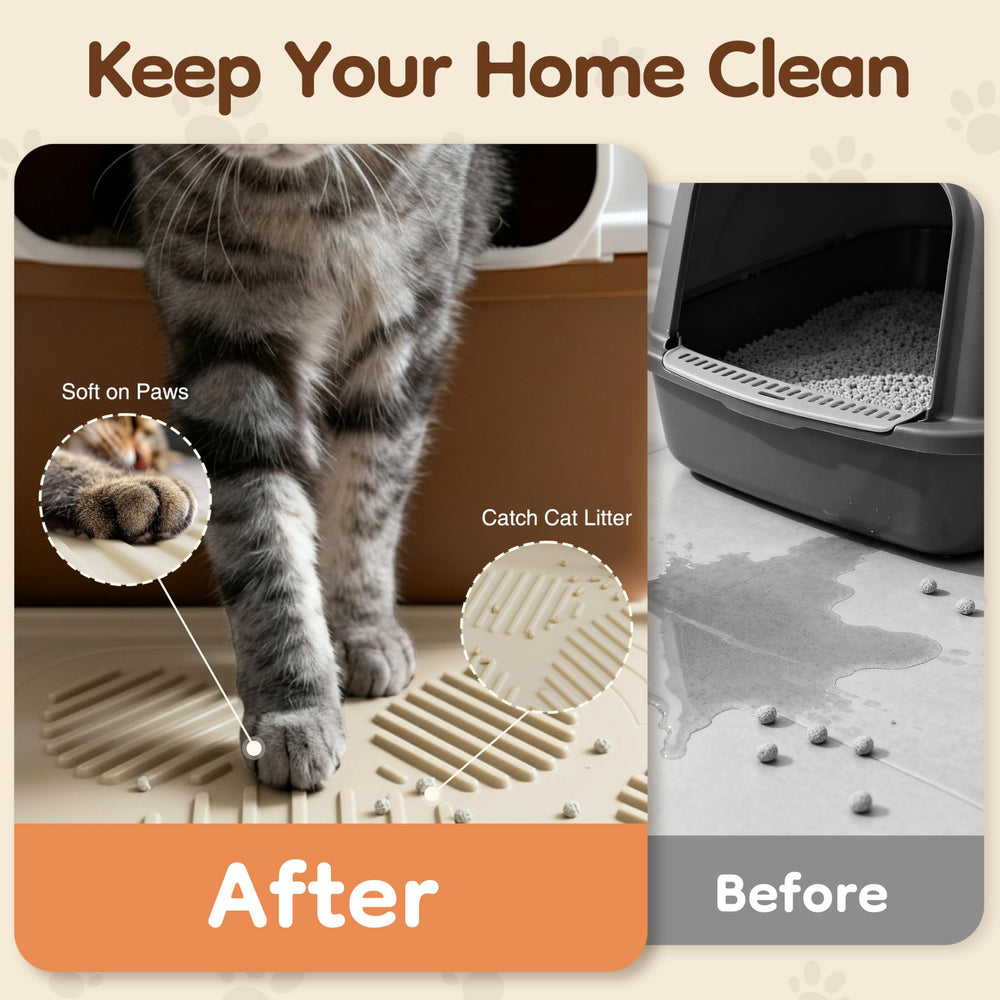 ISSEVE silicone mat used under bowls as a multi-use spill catcher.