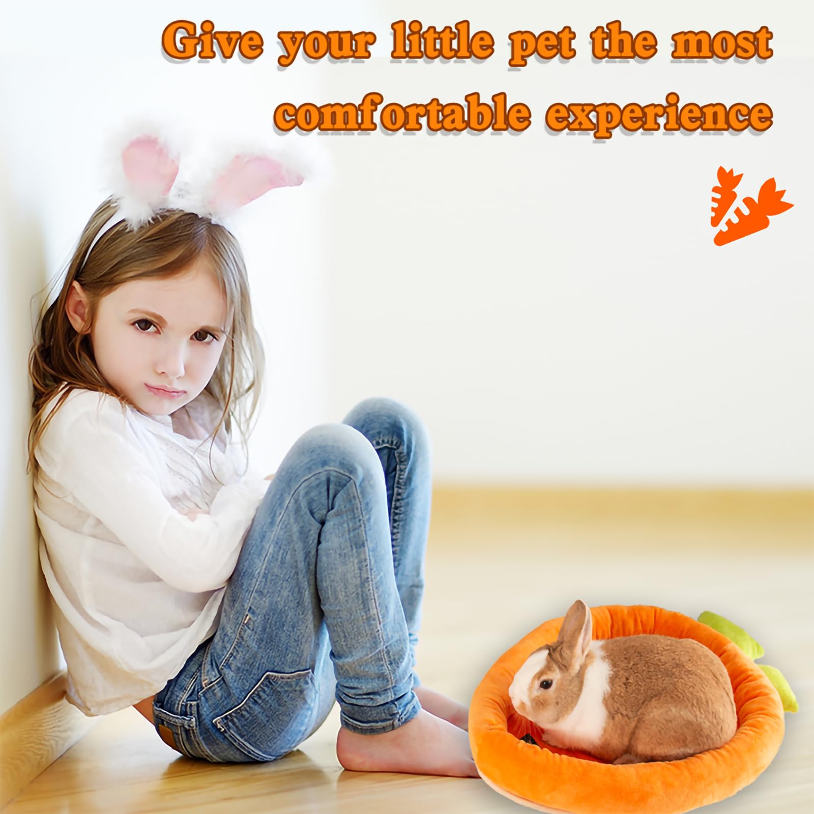 ITANDME Anti-slip-base keeps the bed in place on smooth floors.