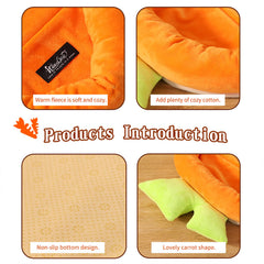 ITANDME Bunny Bed high-density cotton fill delivers durable, cushioned resting space.