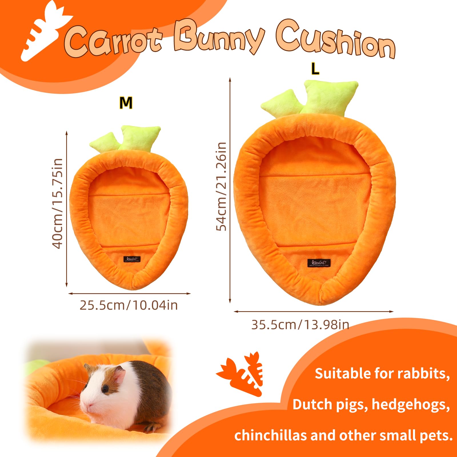 ITANDME Bunny Bed is machine-washable for easy cleaning and quick refresh.