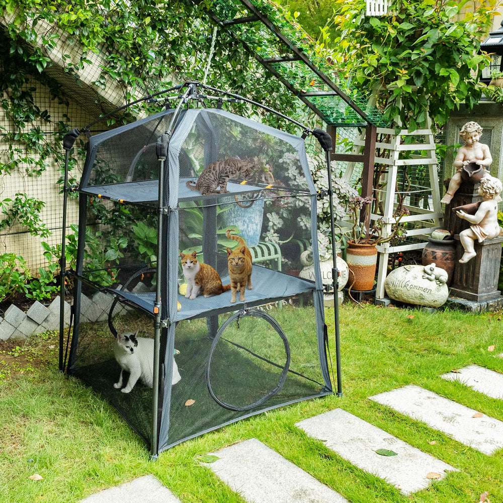 ITENT durable mesh construction supports indoor and outdoor use