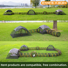 ITENT cat tent with two large doors for easy access