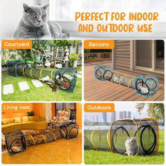 ITENT cubes inside space highlighting roomy play area for small pets