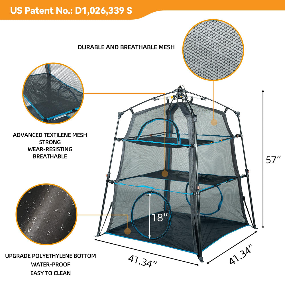 ITENT X-Large Catio portable and foldable for easy setup and travel.
